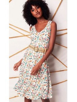 Robe imprimé fleuri W211 K-Design K-DESIGN