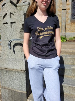 T.shirt les p'tites Paraméennes K3029 Kapitales