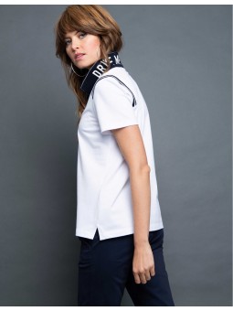 Polo femme zip uni 640404 Delahaye Lady Delahaye Lady