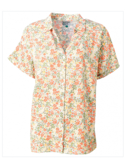 Chemise femme imprimé ENLINA Elle est où la mer