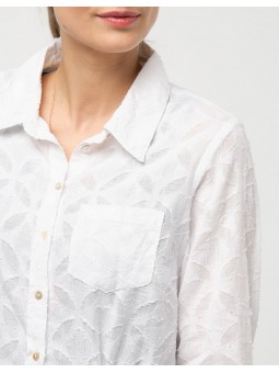 Veste chemise blanche D4656 Christine Laure Christine Laure