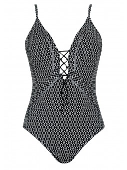 Maillot noir chic 1P 32632-C Olympia Olympia