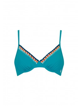 Maillot turquoise 2P 31693C-31692 Olympia Olympia