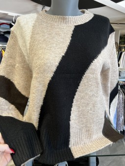 Pull chaud imprimé W223061 WNT WNT COLLECTION