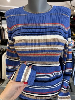 Pull chaussette imprimé W223049 WNT WNT COLLECTION