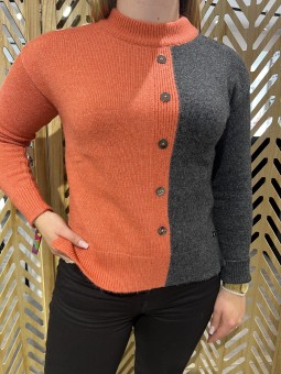 Pull chaud col montant 9404 DNV DNV