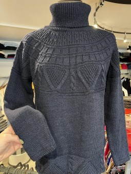 Pull long bleu MELGAR Bariloche Tinta Style