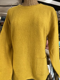 Pull uni douillet et chaud 221604 Rabefashion RABE