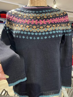 Pull femme fantaisie ALCAINE Bariloche Tinta Style