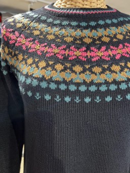 Pull femme fantaisie ALCAINE Bariloche Tinta Style