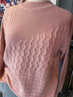 Pull femme uni 2873 LIMA DNV DNV