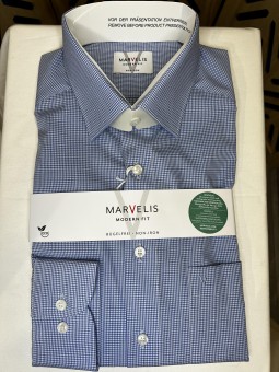 Chemise ml petits carreaux 7280 Marvelis MARVELIS