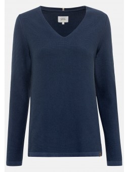 Pull en maille fine col en V 309534 Camel Active Camel Active