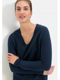 Pull en maille fine col en V 309534 Camel Active Camel Active