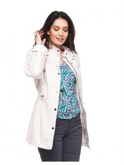 Coupe vent été beige E2045 Christine Laure Christine Laure