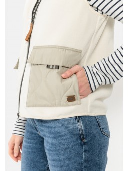 Gilet sm sherpa naturel 360440 Camel Active Camel Active