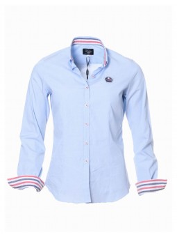 Chemise ciel Canari 660328 Delahaye Lady Delahaye Lady