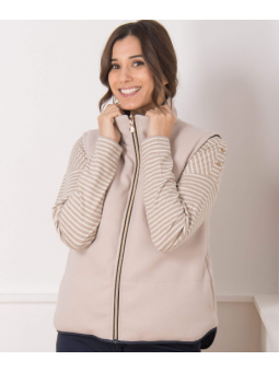 GILET SM XEIA Elle est où la mer