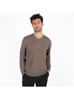 Pull en V cachemire PU1401 Jardin Privé