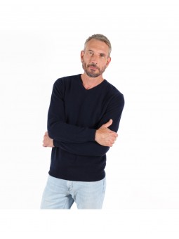 Pull en V cachemire PU1401 Jardin Privé