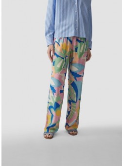 Pantalon fluide imprimé 622151 Le Comte LCMT Le Comte