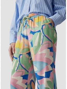 Pantalon fluide imprimé 622151 Le Comte LCMT Le Comte