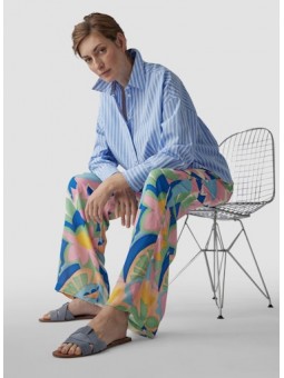 Pantalon fluide imprimé 622151 Le Comte LCMT Le Comte
