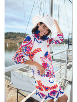 Robe imprimé ALIANA TintaStyle Tinta Style