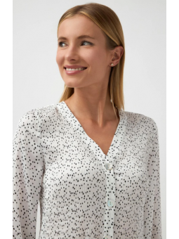 Top plissé imprimé chic MILLOR TintaStyle Tinta Style