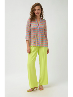 Tunique imprimé plissé OLAIA TintaStyle Tinta Style