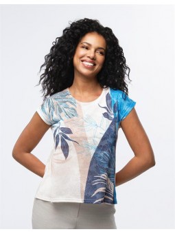 Top imprimé F0143 Christine Laure Christine Laure