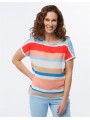 T.shirt imprimé F0030 Christine Laure Christine Laure