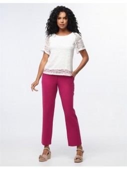 Top uni dentelle F0429 Christine Laure Christine Laure