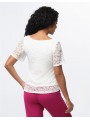 Top uni dentelle F0429 Christine Laure Christine Laure