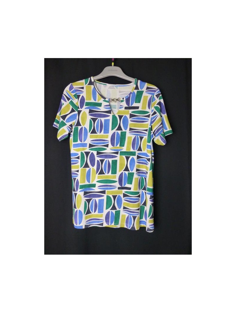 T.shirt imprimé F0485 Christine Laure Christine Laure