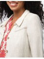 VESTE LIN F0346 Christine Laure Christine Laure