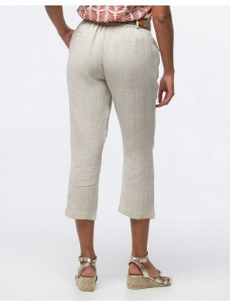 Pantacourt en lin F0347 Christine Laure Christine Laure