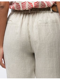 Pantacourt en lin F0347 Christine Laure Christine Laure