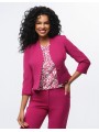 Veste chic tailleur fushia F0243 Christine Laure Christine Laure