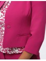 Veste chic tailleur fushia F0243 Christine Laure Christine Laure