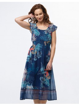 Robe imprimé F0321 Christine Laure Christine Laure