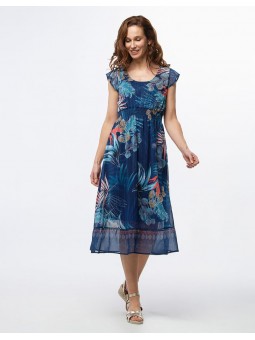 Robe imprimé F0321 Christine Laure Christine Laure