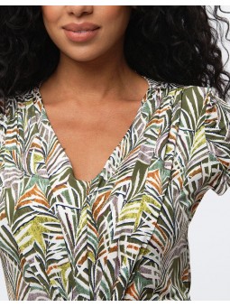 Robe longue kaki F0556 Christine Laure Christine Laure