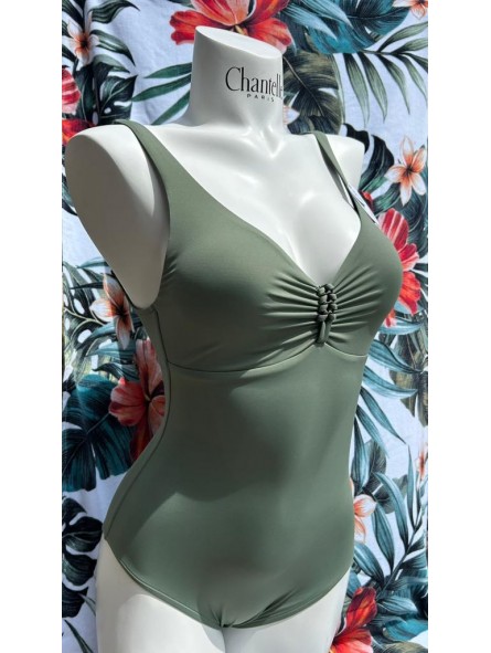Maillot de bain uni olive 72219 C Olympia Olympia Maillot de bain uni olive 72219 C Olympia Olympia
