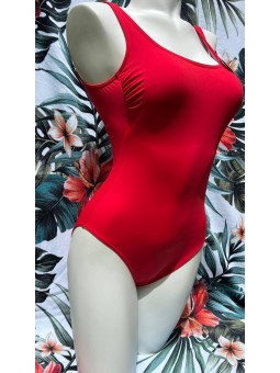 Maillot de bain uni rouge 72115 C Sunflair Olympia
