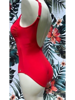 Maillot de bain uni rouge 72115 C Sunflair Olympia