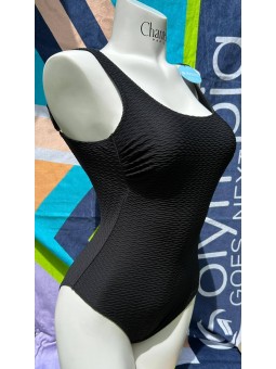 Maillot de bain uni noir 32610 C Olympia Olympia