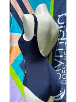 Maillot de bain uni marine 12614 C Sunmarin Sunmarin