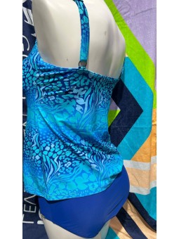 Tankini imprimé bleu 18605 C Sunmarin Sunmarin