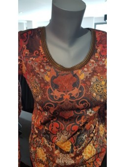 Top imprimé BARREGES Lo! Les Filles